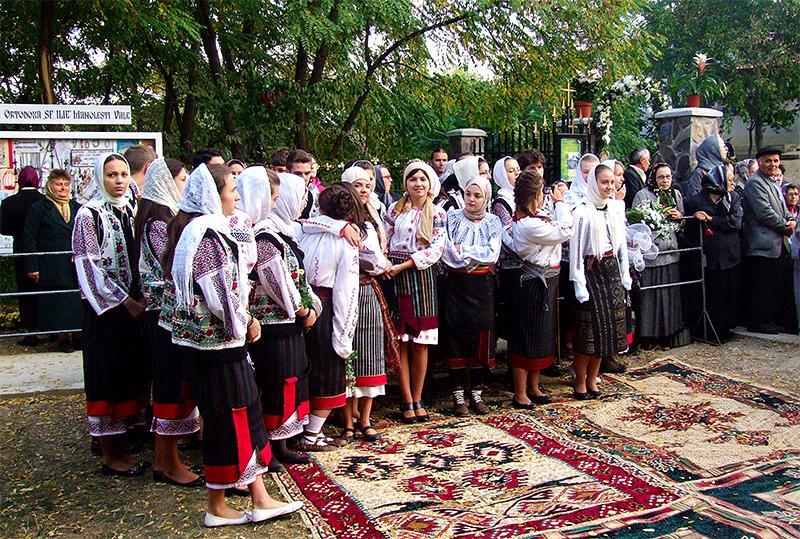 La sfințirea bisericii "Sfântul Ilie"